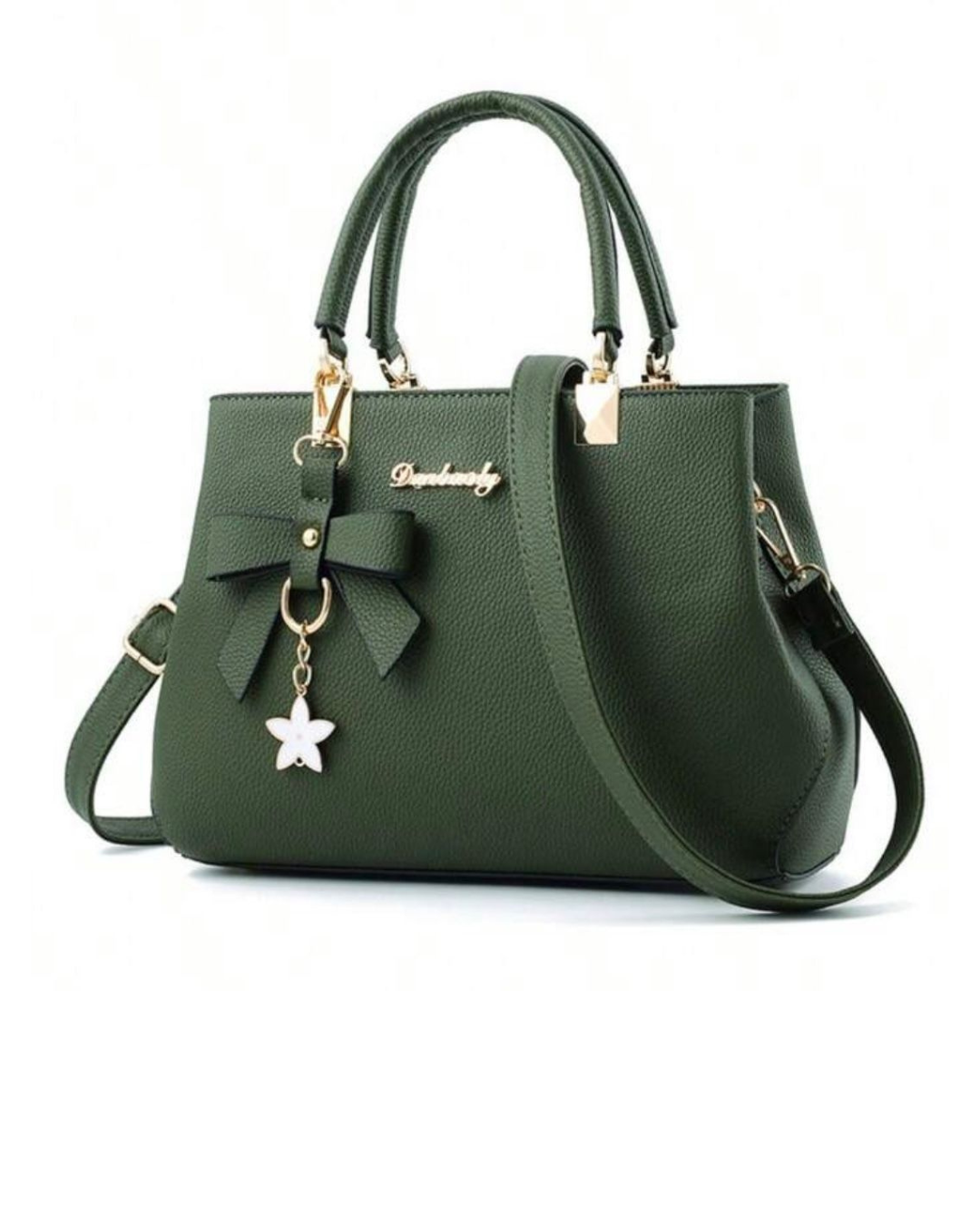 Green dreubea handbag tote shoulder