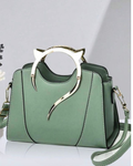 Planee womens cat decor top hand bag