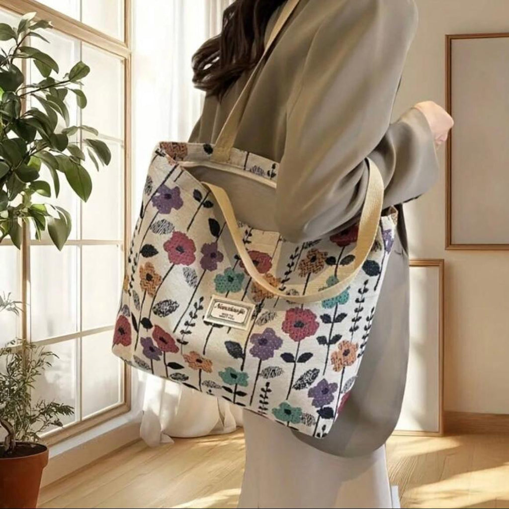 Fashional large capacity canvas tote bag