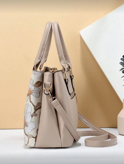 fashional printed handbag with large capacity