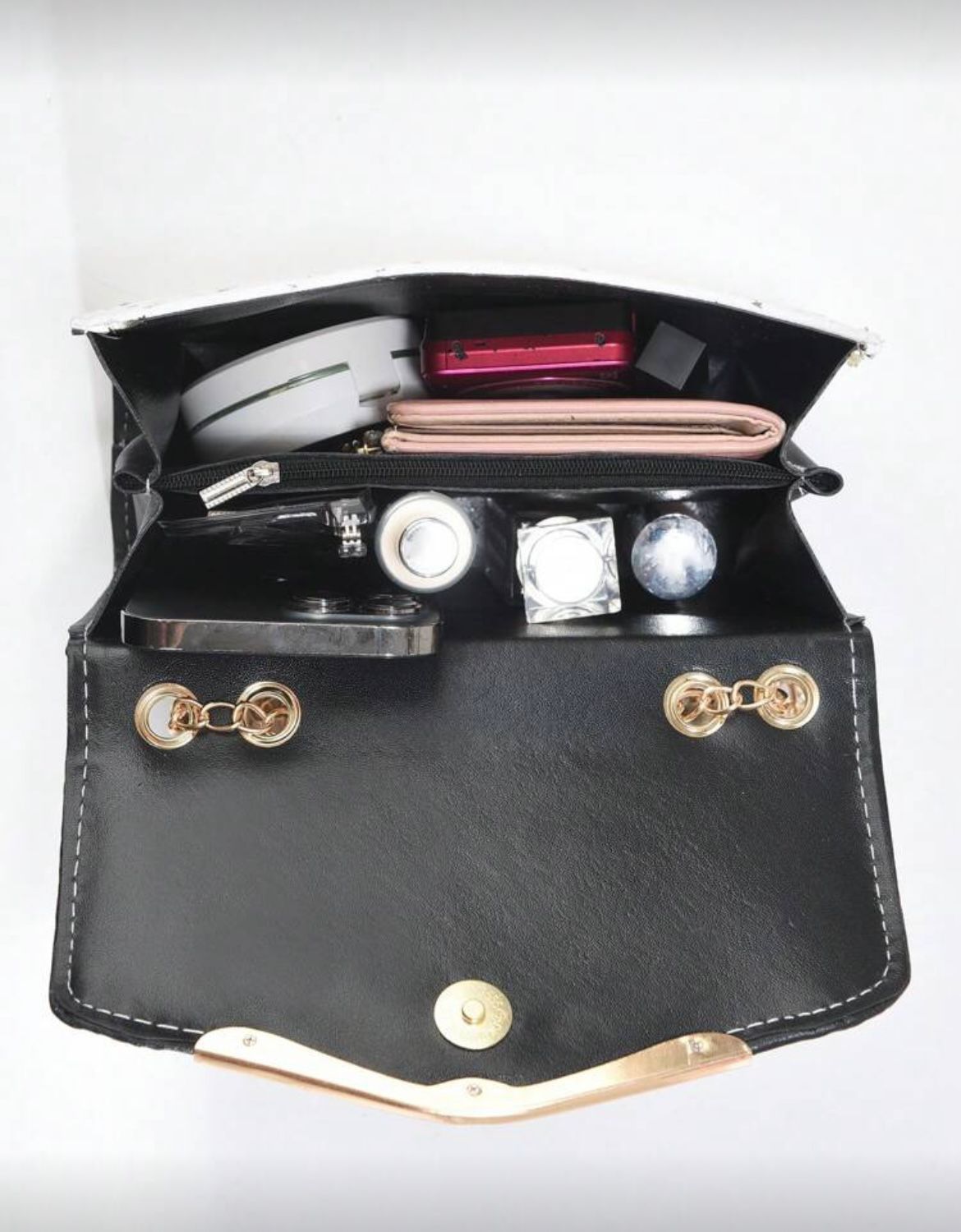 Ladies flip cover shoulder bag